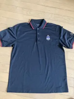 Alpine Golf Club メンズ 半袖ポロシャツ黒