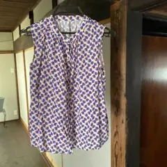 Spick&Span スピックアンドスパン Deveauxプリントブラウス