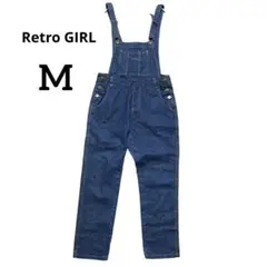 Retro GIRL レトロガール レディース デニムオーバーオール