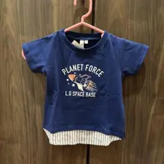 L.G SPACE BASE 宇宙ロケットTシャツ 100cm
