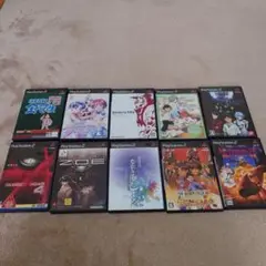 PS2ソフトセット 10本（ジャンク品扱い）