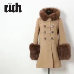 HR0139 rich リッチ ダッフルコート S