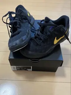 Nike 21.5cm Kobe8プロトロ キッズ　黒/黄