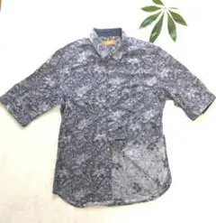 rhenium レニウム ハイダウェイ ニコル 半袖 シャツ 48 総柄 花柄