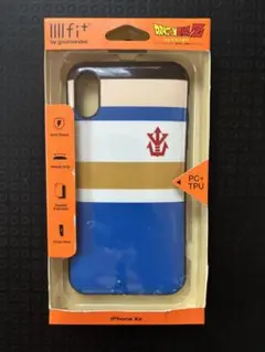 iPhoneXR イーフィットケース ドラゴンボールZ ベジータ