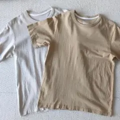 コットン 半袖Tシャツ 2枚セット