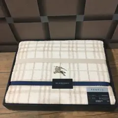 タオルケット BURBERRY ノバ チェック バーバリー 薄ベージュ