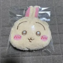 ちいかわ　うさぎ　ふわふわフェイスポシェット