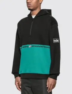 Alexander wang バイカラーパーカー セットアップ rykey着用