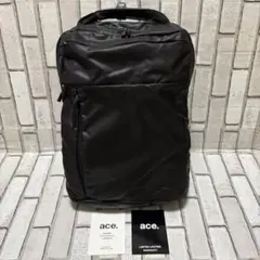 美品 ace. ビジネス 2way バックパック 持ち手有り ブラック