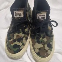 CONVERSE 迷彩ハイカットスニーカー ミドルスニーカー