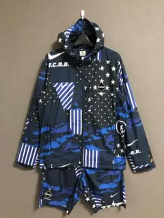FCRB×NIKE 16SS WOVEN PRACTICE セットアップ M 16ss FCRB NIKE WOVEN PRACTICE M セットアップ