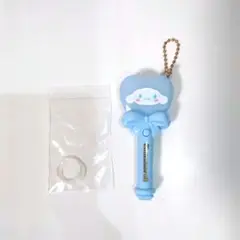 【新品未使用】シナモロールシナモロール ミニチュアペンライトキーホルダー