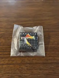 【非売品】大阪関西万博　コモンズC クロアチア館ピンバッジ