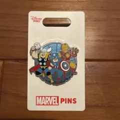 【アメリカ限定】Disney × MARVEL ピンバッジ アベンジャーズ