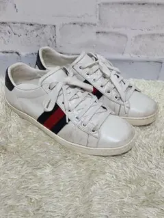 GUCCI グッチ エース スニーカー シェリーライン ロゴ 靴 レディース