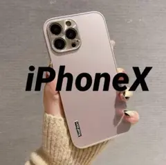 【新品未使用】iPhoneXケース PNK