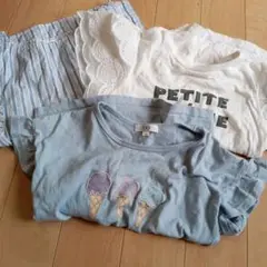 130Tシャツ　3枚