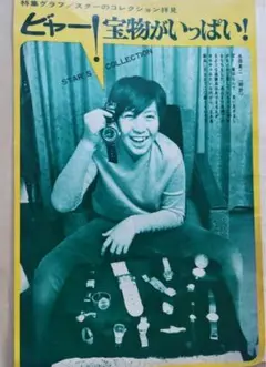 1970年代アイドル切抜　永田英二　英二　八田英士　切り抜きセット