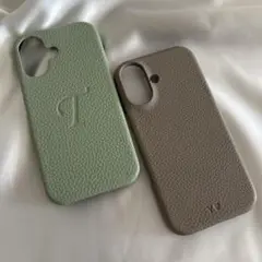 iphone16　スマホケース　くすみカラー
