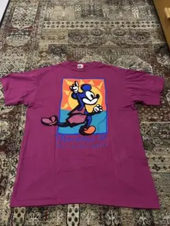 【希少】ビンテージ1996 Disney Mickey Mouse Tシャツ L