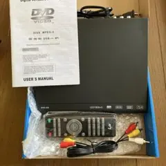 【新品】DVDプレーヤー リモコン付き HDMI USB対応