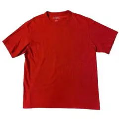 GU 無地 クルーネックTシャツ　レッド