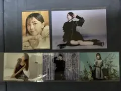 鬼頭明里　ブロマイド5枚セット