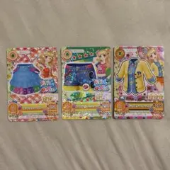 アイカツカード 夏樹みくる 3枚セット