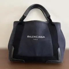 BALENCIAGA ネイビー トートバッグ　バレンシアガ