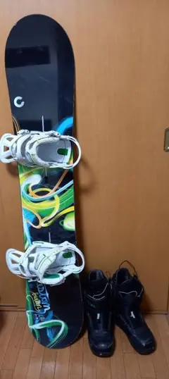 BURTON スノーボード セット 144cm 25.5cm