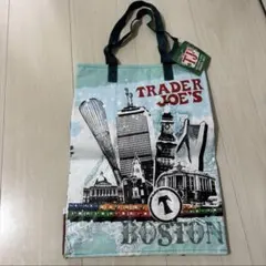 trader joe's エコバッグ BOSTON ボストン