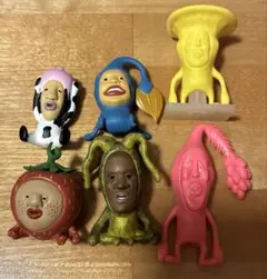 こびとづかん　おすわりマスコット　6個セット