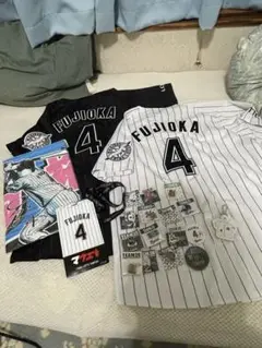 千葉 ロッテ マリーンズ 藤岡選手 グッズ セット ユニフォーム アクセサリー