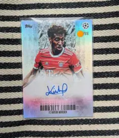 【99シリ】キングスレイ・コマン　サインカード　topps バイエルン