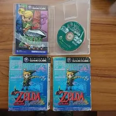 ゲームキューブ ソフト ゼルダの伝説 風のタクト 4つの剣+ セット
