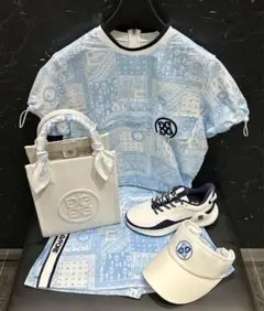 Malbon Golf ✨新品未使用 セットアップ ネイビー SMLサイズ 限定