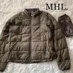 マーガレットハウエル ライトダウン 美品 袋付き カーキ
