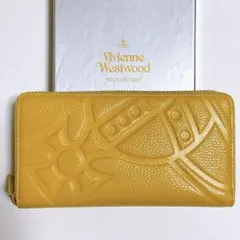 Vivienne Westwood 長財布 55VV311 イエロー 黄色 Vivienne Westwood 55VV311長財布 黄色 イエロー金運