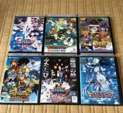 劇場版 デジモン DVD 6本セット 細田守 レンタル落ち