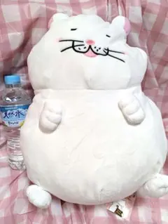 【限定値下げ】でぶねこ ぬいぐるみ 大きめ 白