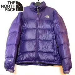 k4707 レディースL 紫 ヌプシ nuptse 700FP ダウン
