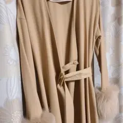 ラップ型♡ガウンコート