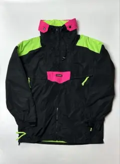 Columbia ナイロンジャケット　プルオーバー　ブラック　XLサイズ