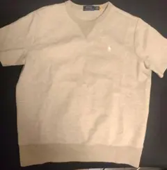 PRL Double-Knit Short-Sleeve Sweatshirt