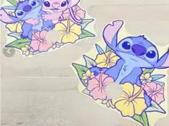 スティッチ 花形 マウスパッド