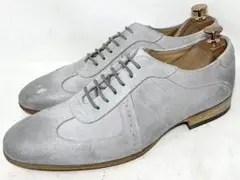美品 RAUDI 42 レザーシューズ スニーカー グレー クラシック