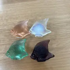 ラリック LALIQUE フィギュリン 魚 オパール オブジェ