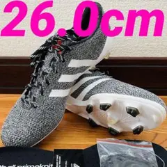 【世界500足】 アディダス F50 アディゼロ プライムニット FG 26cm