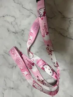 Sanrioキティちゃんスマホショルダーカードホルダーネックホルダー